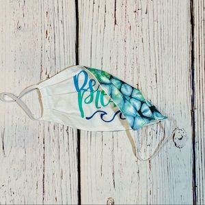 Beach Please Reversible Face Mask